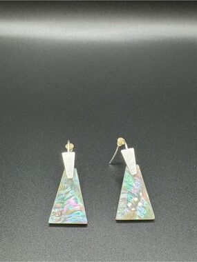 Kendra Scott Colins Earring in White Abalone